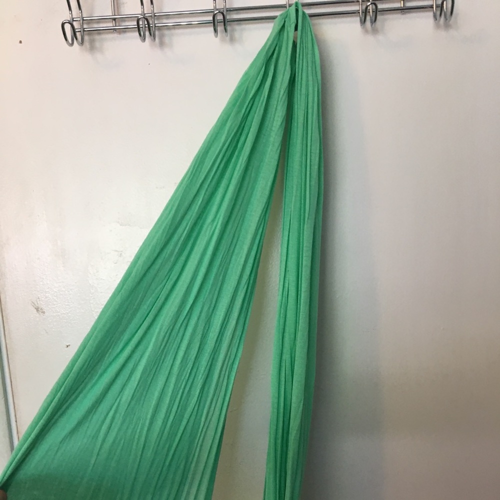 Teal infinity scarf